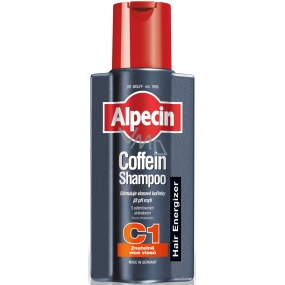 Alpecin Energizer Caffeine C1, Caffeine shampoo stimulates hair growth, slows down hereditary hair loss 75 ml