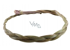 Sweet grass bundle into a smoky space