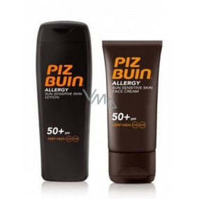 Piz Buin Allergy SPF50 sunscreen prevents sun allergy 200 ml + Allergy SPF50 sunscreen prevents sun allergy 50 ml