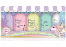 Baylis & Harding Unicorn cleansing gel 100 ml + shower cream 100 ml + shower gel 100 ml + body lotion 100 ml + hand cream 100 ml, cosmetic set