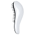 Dtangler Detangling Brush brush for easy combing of hair 18.5 cm Silver