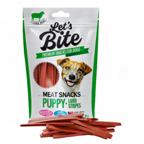 Brit Lets Bite Lamb strips for puppies and young dogs 80 g