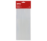 Apli Hot Glue Sticks 7.5 mm x 20 cm, transparent, 25 pieces