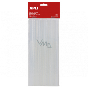 Apli Fusible sticks 7.5 mm x 20 cm, transparent 25 pieces