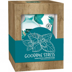 Kneipp Goodbye Stress shower gel 250 ml + body lotion 200 ml, cosmetic set