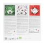 English Tea Shop Bio Advent calendar Puzzle red 25 pieces of biodegradable tea pyramids, 13 flavors, 48 g, gift set