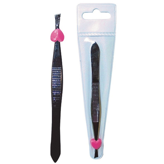 Abella Slanted Tweezers, Case 1 Piece TW-2A