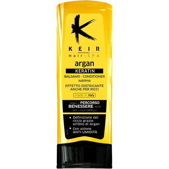 Keir Argan conditioner for dry and wavy hair 200 ml