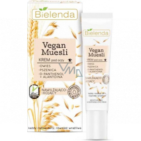 Bielenda Vegan Muesli Wheat + Oats + D-panthenol + Allantoin Moisturizing Eye Cream 15 ml