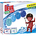 Dr. Devil WC Push Pull Gel Polar Aqua WC Block Without Basket, 2 × 20 g