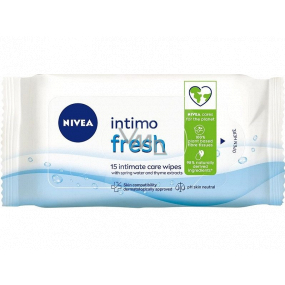 Nivea Intimo Fresh wipes for intimate hygiene 15 pieces