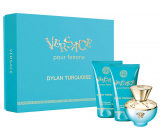 Versace Dylan Turquoise Eau de Toilette for Women 50 ml + body gel 50 ml + shower gel 50 ml, gift set