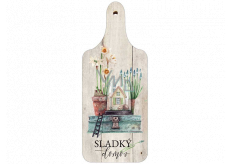 Bohemia Gifts Decorative Cutting Board Sweet Home 28 x 12 cm
