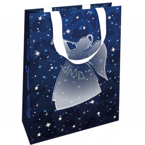 Nekupto Gift paper bag with embossing 17.5 x 11 x 8 cm Christmas angel