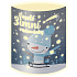 Nekupto Lighted lantern Merry winter fun with snowman 13,7 x 20 x 5 cm