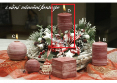 Lima Wellness Christmas fantasy aroma candle cylinder 60 x 120 mm 1 piece