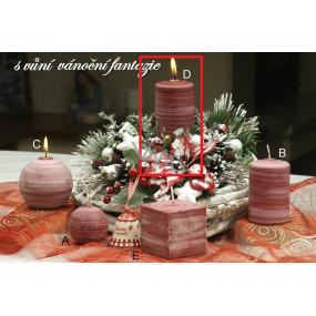 Lima Wellness Christmas fantasy aroma candle cylinder 60 x 120 mm 1 piece