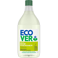 Ecover Lemon and Aloe Vera Liquid Dishwashing Detergent, 450 ml