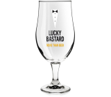 Nekupto Lucky Bastard beer glass 400 ml