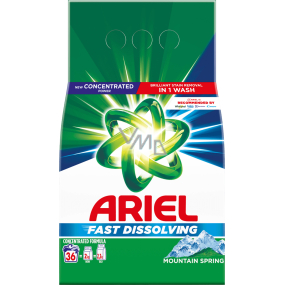 Ariel Mountain Spring washing powder for clean and fragrant, stain-free laundry 36 doses 1.98 kg