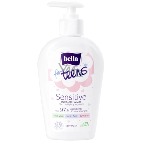 Bella For Teens Sensitive intimate washing emulsion for girls 300 ml pump