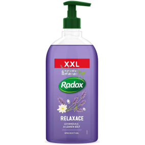 Radox Relaxation Lavender and water lily white shower gel 750 ml