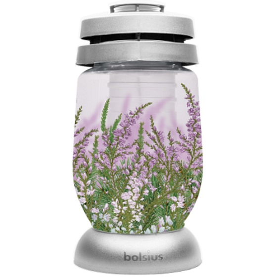 Bolsius Lamp glass cemetery candle, burning time up to 36 hours 23 cm 120 g