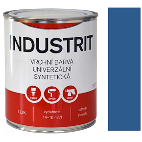 Industrit S2013 Universal Top Coat 4550 Signal Blue 0.6 l