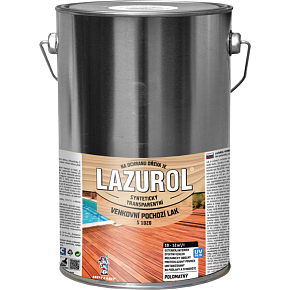 Lazurol s1020 walking varnish for wood semi-matt, colorless, 4 l