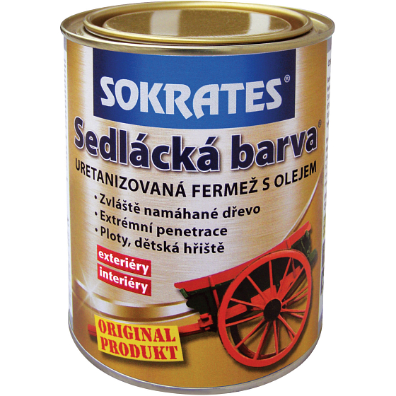 Socrates farmhouse wood paint, 0220 light brown, 700 g