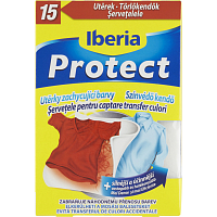 Iberia Protect color-catching wipes, 15 pcs