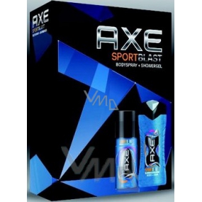 Ax Sport Blast deodorant spray for men 150 ml + shower gel 250 ml, cosmetic set