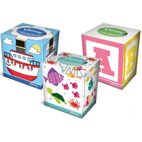 Kleenex Kids Collection hygienic paper handkerchiefs 3 layer box various motifs 56 pieces