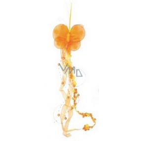 Butterfly orange, yellow, pink for hanging 36 cm 1 piece