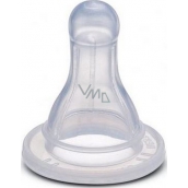 Baby Farlin Silicone Round Nipple for Porridge (L) 12+ months 1 piece