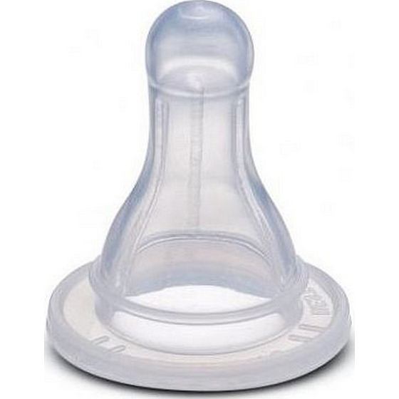 Baby Farlin Silicone Round Nipple for Porridge (L) 12+ months 1 piece
