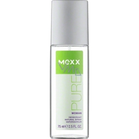 Mexx Pure Woman perfumed deodorant glass 75 ml