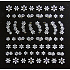 Absolute Cosmetics Nail Art self-adhesive nail stickers 3DS19 1 sheet