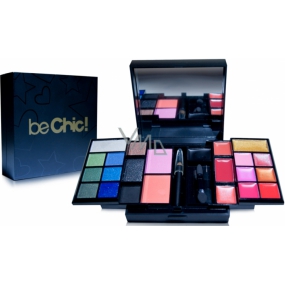 Be Chic! One And For All Beauty Palette - eye shadows, lip glosses, blushes, 45 g