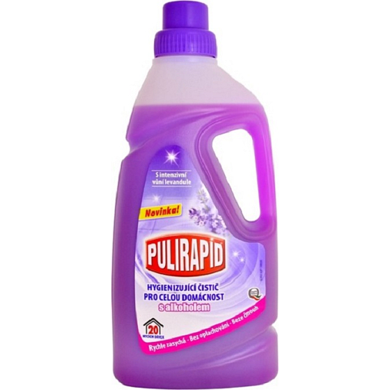 Pulirapid Lavanda hygienic cleaner for the whole household with alcohol 1 l