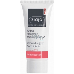 Ziaja Med Antibacterial cream with a mitigating Rosacea reducing irritation 50 ml