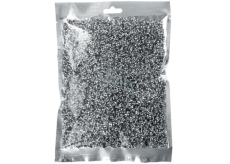 Silver ball confetti in a 36 g bag