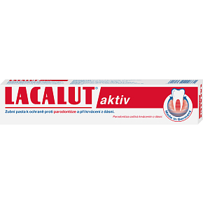 Lacalut aktiv toothpaste for periodontitis, 75 ml
