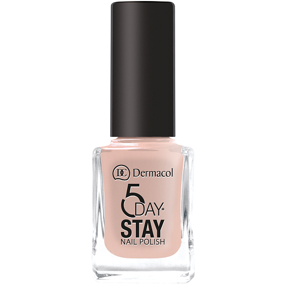 Dermacol 5 Day Stay Long-lasting nail polish 08 Nude Skin 11 ml