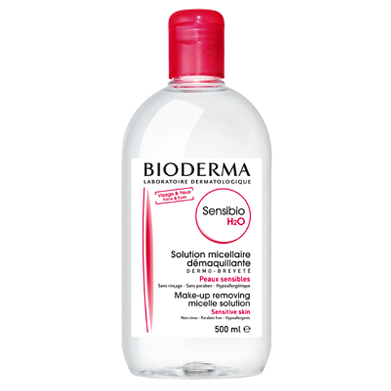 Bioderma Sensibio H2O micellar make-up remover for sensitive skin 500 ml