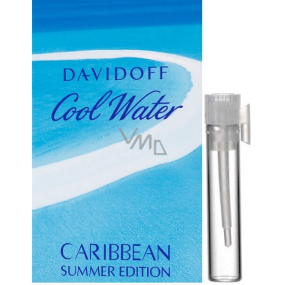 Davidoff Cool Water Caribbean Summer Edition Eau de Toilette for Men 1.2 ml with spray, vial