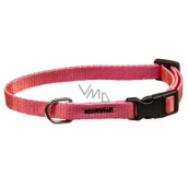 B&F Collar Neon strap pink 1,5 x 30 - 50 cm