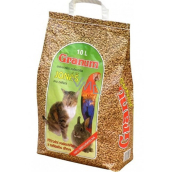 Granum Jonáš Bedding natural litter made of wood for cats and other pets 10 l, 5.5 kg