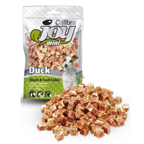 Calibra Joy Classic Duck and cod cubes Supplementary dog food Mini 70 g