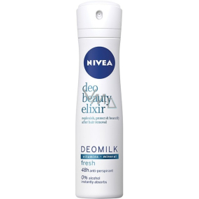 Nivea Deo Beauty Elixir Deomilk Fresh antiperspirant deodorant spray for women 150 ml